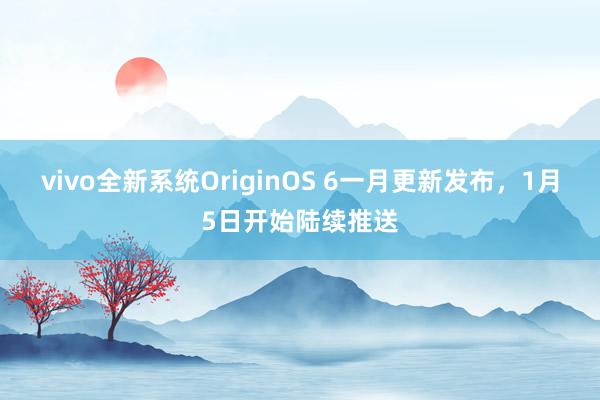 vivo全新系统OriginOS 6一月更新发布，1月5日开始陆续推送
